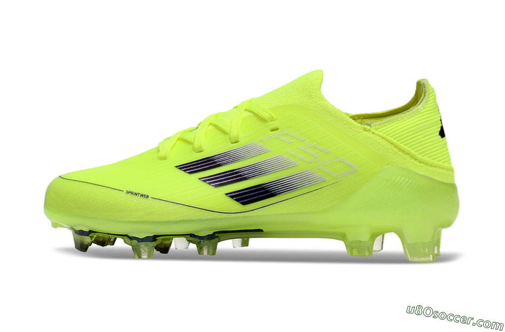 Adidas F50 Elite FG Firm Ground Soccer Cleats - Yellow/Black 2