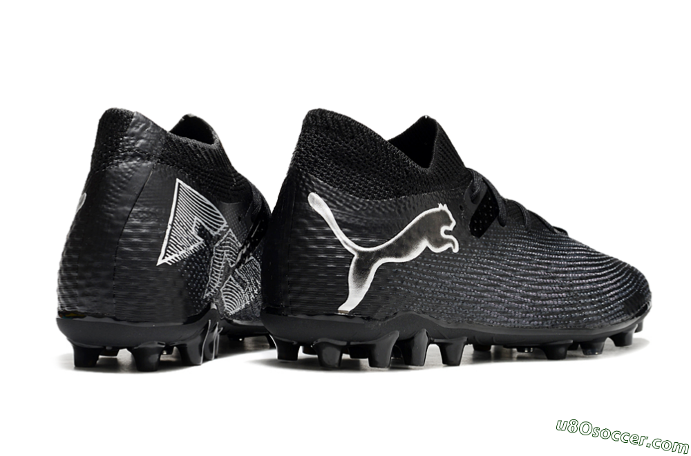 Puma Future Ultimate MG Multi Ground Soccer Cleats - Black/White 6