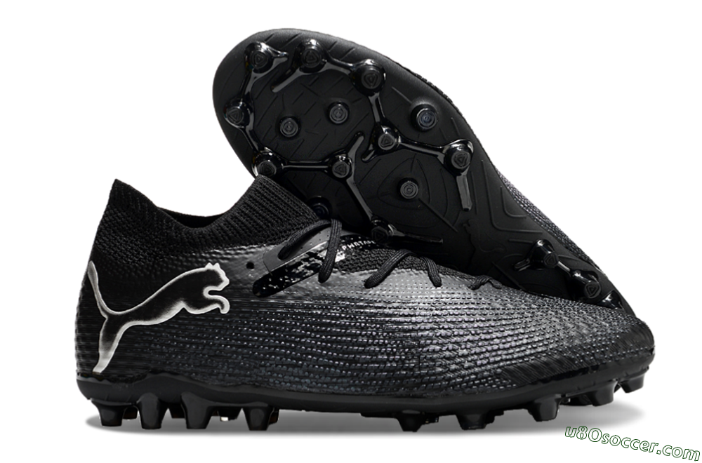 Puma Future Ultimate MG Multi Ground Soccer Cleats - Black/White 1