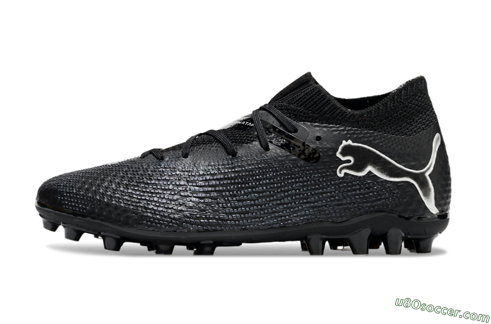 Puma Future Ultimate MG Multi Ground Soccer Cleats - Black/White 2