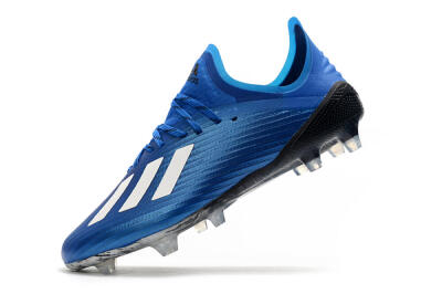 Adidas X 19.1 FG Firm Ground Soccer Cleats - Blue/White/Black