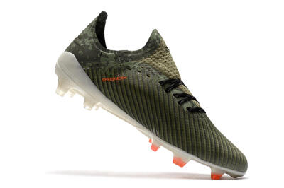 Adidas X 19.1 FG Firm Ground Soccer Cleats - Green/Orange/White