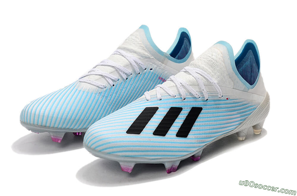 Adidas X 19.1 FG Firm Ground Soccer Cleats - Jade/Black/White 5