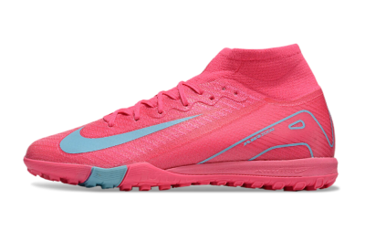 Nike Air Zoom Mercurial Superfly 10 Elite TF Artificial Turf Soccer Shoes - Pink/Red/Jade