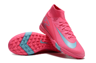 Nike Air Zoom Mercurial Superfly 10 Elite TF Artificial Turf Soccer Shoes - Pink/Red/Jade
