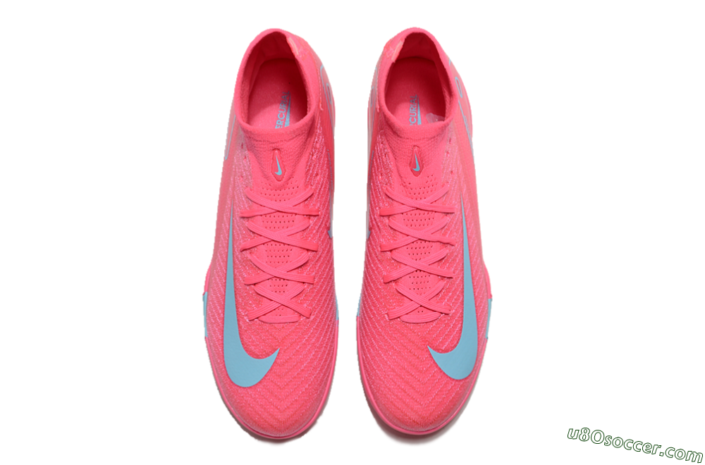 Nike Air Zoom Mercurial Superfly 10 Elite TF Artificial Turf Soccer Shoes - Pink/Red/Jade 3