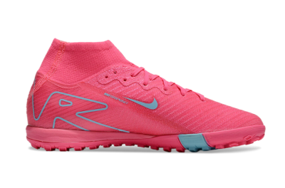 Nike Air Zoom Mercurial Superfly 10 Elite TF Artificial Turf Soccer Shoes - Pink/Red/Jade