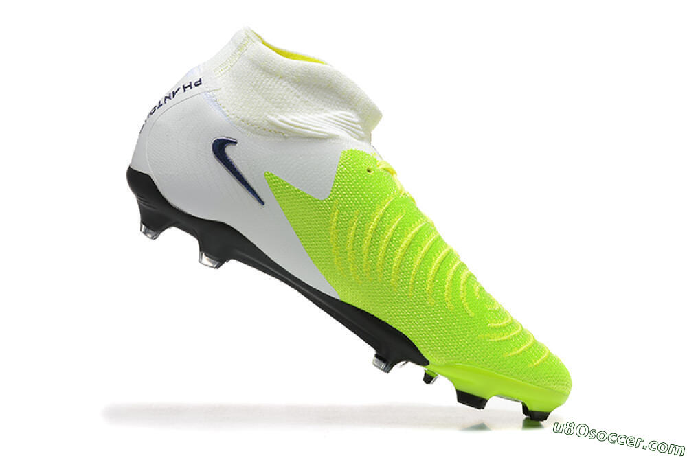 Nike Phantom Luna Elite FG Firm Ground Soccer Cleats - Yellow/Blue/White 7