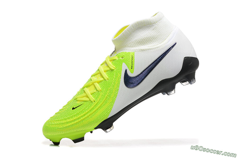 Nike Phantom Luna Elite FG Firm Ground Soccer Cleats - Yellow/Blue/White 8