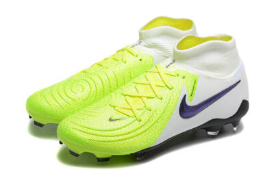 Nike Phantom Luna Elite FG Firm Ground Soccer Cleats - Yellow/Blue/White