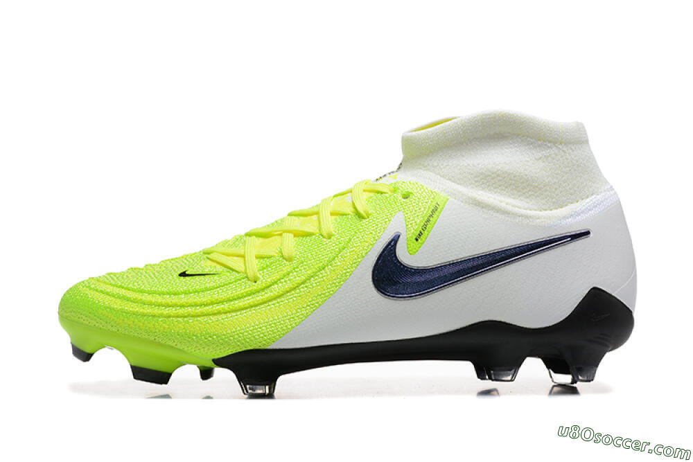 Nike Phantom Luna Elite FG Firm Ground Soccer Cleats - Yellow/Blue/White 2