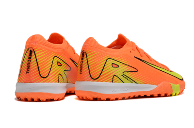 Kids Nike Air Zoom Mercurial Vapor 16 Elite TF Artificial Turf Soccer Shoes - Orange/Yellow/Black/White