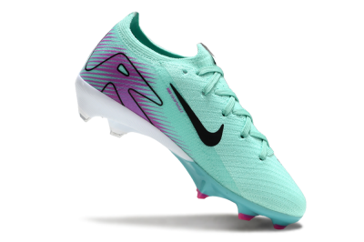 Kids Nike Air Zoom Mercurial Vapor 16 Elite FG Firm Ground Soccer Cleats - Jade/Purple/Black/White