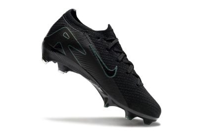 Kids Nike Air Zoom Mercurial Vapor 16 Elite FG Firm Ground Soccer Cleats - Black/Green/Blue