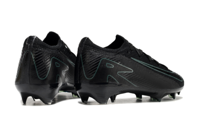 Kids Nike Air Zoom Mercurial Vapor 16 Elite FG Firm Ground Soccer Cleats - Black/Green/Blue