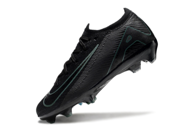 Kids Nike Air Zoom Mercurial Vapor 16 Elite FG Firm Ground Soccer Cleats - Black/Green/Blue