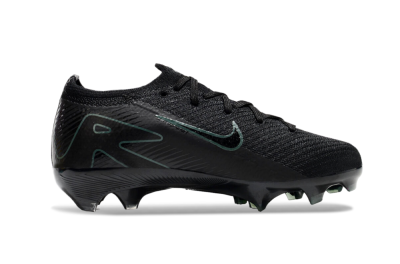 Kids Nike Air Zoom Mercurial Vapor 16 Elite FG Firm Ground Soccer Cleats - Black/Green/Blue