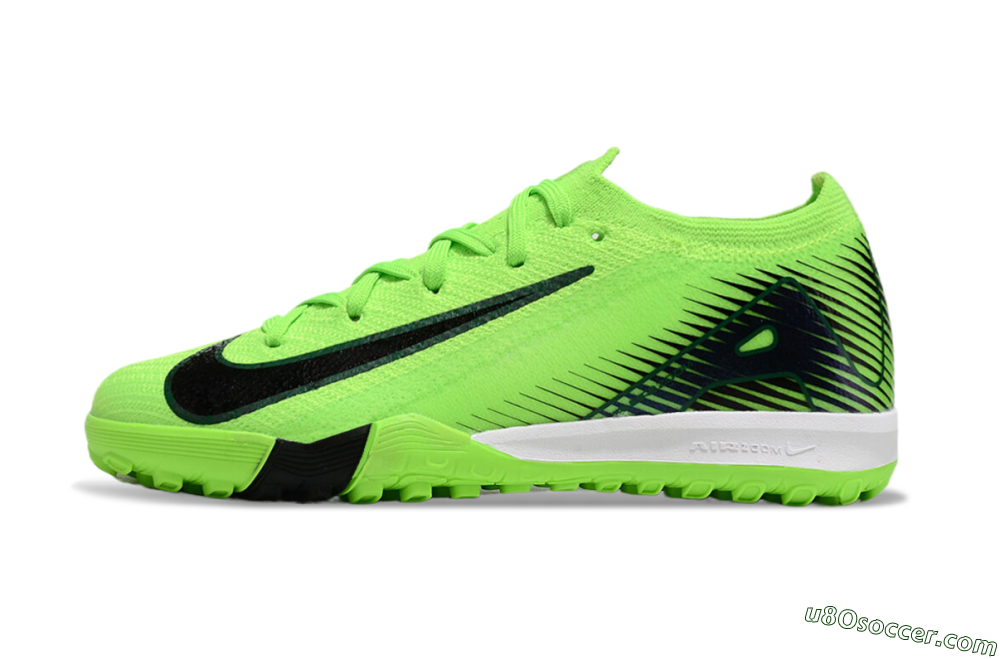 Kids Nike Air Zoom Mercurial Vapor 16 Elite TF Artificial Turf Soccer Shoes - Yellow/Black/White 2