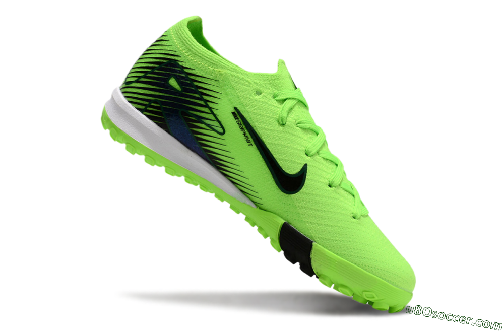 Kids Nike Air Zoom Mercurial Vapor 16 Elite TF Artificial Turf Soccer Shoes - Yellow/Black/White 4
