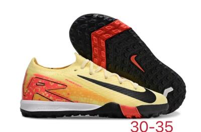 Kids Nike Air Zoom Mercurial Vapor 16 Elite TF Artificial Turf Soccer Shoes - Yellow/Red/Black