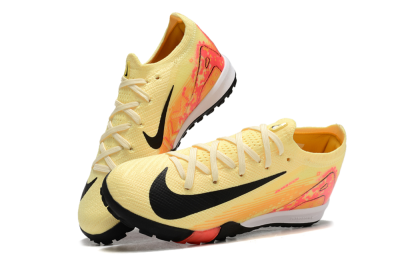 Kids Nike Air Zoom Mercurial Vapor 16 Elite TF Artificial Turf Soccer Shoes - Yellow/Red/Black