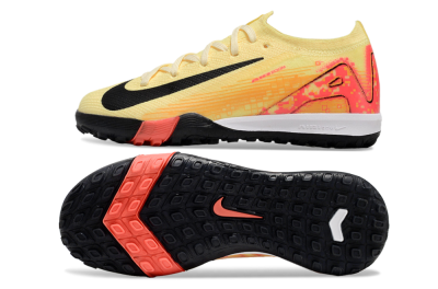 Kids Nike Air Zoom Mercurial Vapor 16 Elite TF Artificial Turf Soccer Shoes - Yellow/Red/Black
