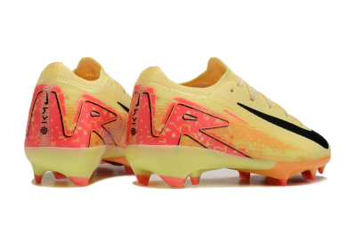 Kids Nike Air Zoom Mercurial Vapor 16 Elite FG Firm Ground Soccer Cleats - Yellow/Red/Black