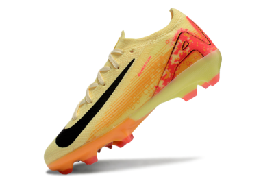Kids Nike Air Zoom Mercurial Vapor 16 Elite FG Firm Ground Soccer Cleats - Yellow/Red/Black