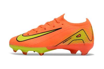Kids Nike Air Zoom Mercurial Vapor 16 Elite FG Firm Ground Soccer Cleats - Red/Yellow/Black