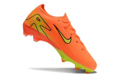 Kids Nike Air Zoom Mercurial Vapor 16 Elite FG Firm Ground Soccer Cleats - Red/Yellow/Black