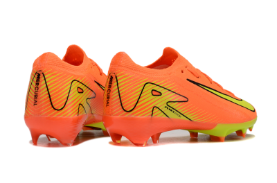 Kids Nike Air Zoom Mercurial Vapor 16 Elite FG Firm Ground Soccer Cleats - Red/Yellow/Black