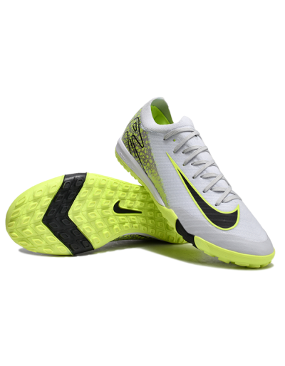 Nike Air Zoom Mercurial Vapor 16 Elite TF Artificial Turf Soccer Shoes - Grey/Black/Yellow