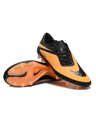 Nike Hypervenom Phantom FG Firm Ground Soccer Cleats - Yellow/Black/White