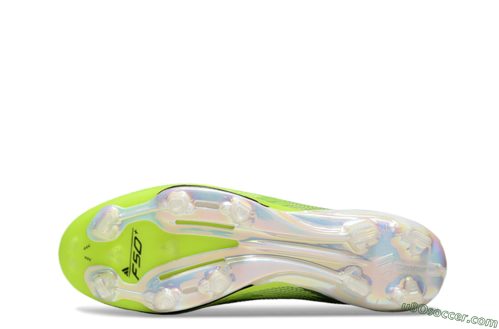 Adidas F50+ Lightstrike Pro FG Firm Ground Soccer Cleats - Purple/Yellow/White 6