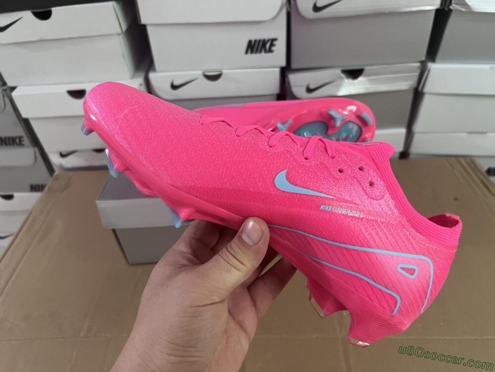 Nike Air Zoom Mercurial Vapor 16 Elite FG Firm Ground Soccer Cleats - Red/Jade
