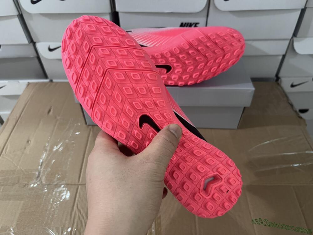 Nike Air Zoom Mercurial Vapor 16 Elite TF Artificial Turf Soccer Shoes - Pink/White