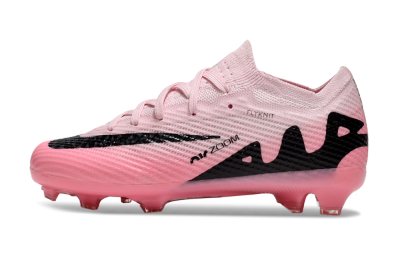 Kids Nike Air Zoom Mercurial Vapor 15 Elite FG Firm Ground Soccer Cleats - Pink/Black
