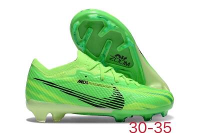 Kids Nike Air Zoom Mercurial Vapor 15 Elite FG Firm Ground Soccer Cleats - Yellow/Black