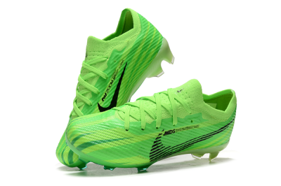 Kids Nike Air Zoom Mercurial Vapor 15 Elite FG Firm Ground Soccer Cleats - Yellow/Black