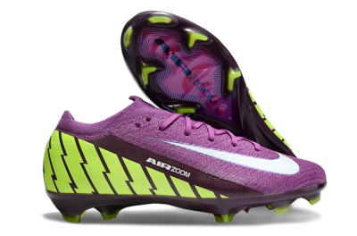 Nike Air Zoom Mercurial Vapor 16 Elite FG Firm Ground Soccer Cleats - Purple/White/Yellow/Brown