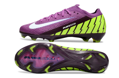 Nike Air Zoom Mercurial Vapor 16 Elite FG Firm Ground Soccer Cleats - Purple/White/Yellow/Brown