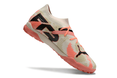 Puma Future Ultimate TF Artificial Turf Soccer Shoes - Beige/Red/Black