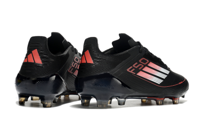 Adidas F50 Eltie FG Firm Ground Soccer Cleats - Black/White/Red