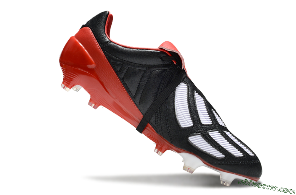 Adidas Predator Mutator Mania Tormentor FG Firm Ground Soccer Cleats - Black/White/Red 4