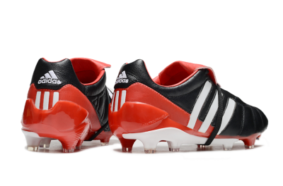 Adidas Predator Mutator Mania Tormentor FG Firm Ground Soccer Cleats - Black/White/Red