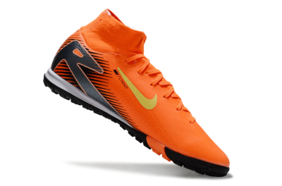 Nike Air Zoom Mercurial Superfly 10 Elite TF Artificial Turf Soccer Shoes - Red/Yellow/Black
