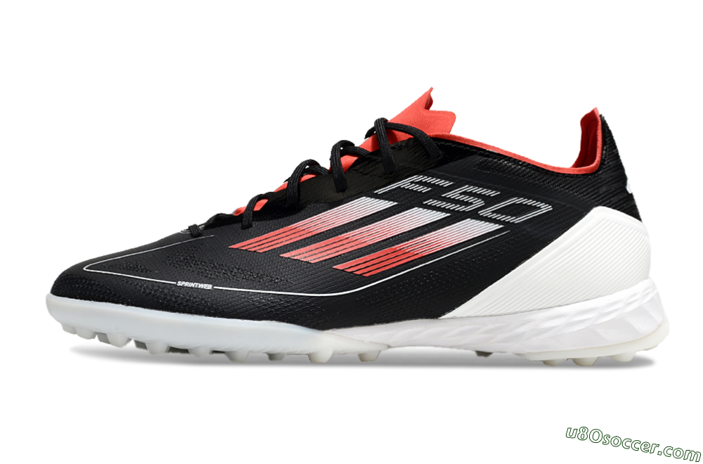 優れた品質 Soccer Turf Artificial TF Pro F50 Adidas Shoes Black/Red - シューズ