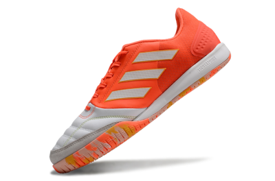 Adidas Top Sala Competition IC Indoor & Futsal Soccer Shoes - White/Red/Yellow