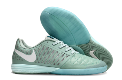 Nike Lunar Gato 2 IC Indoor & Futsal Soccer Shoes - Jade/White