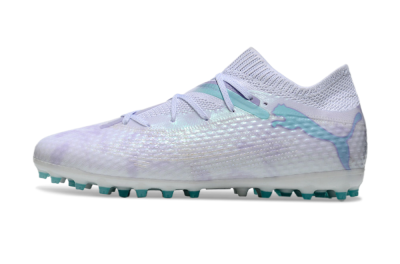 Puma Future Ultimate MG Multi Ground Soccer Cleats - Beige/Jade/Purple